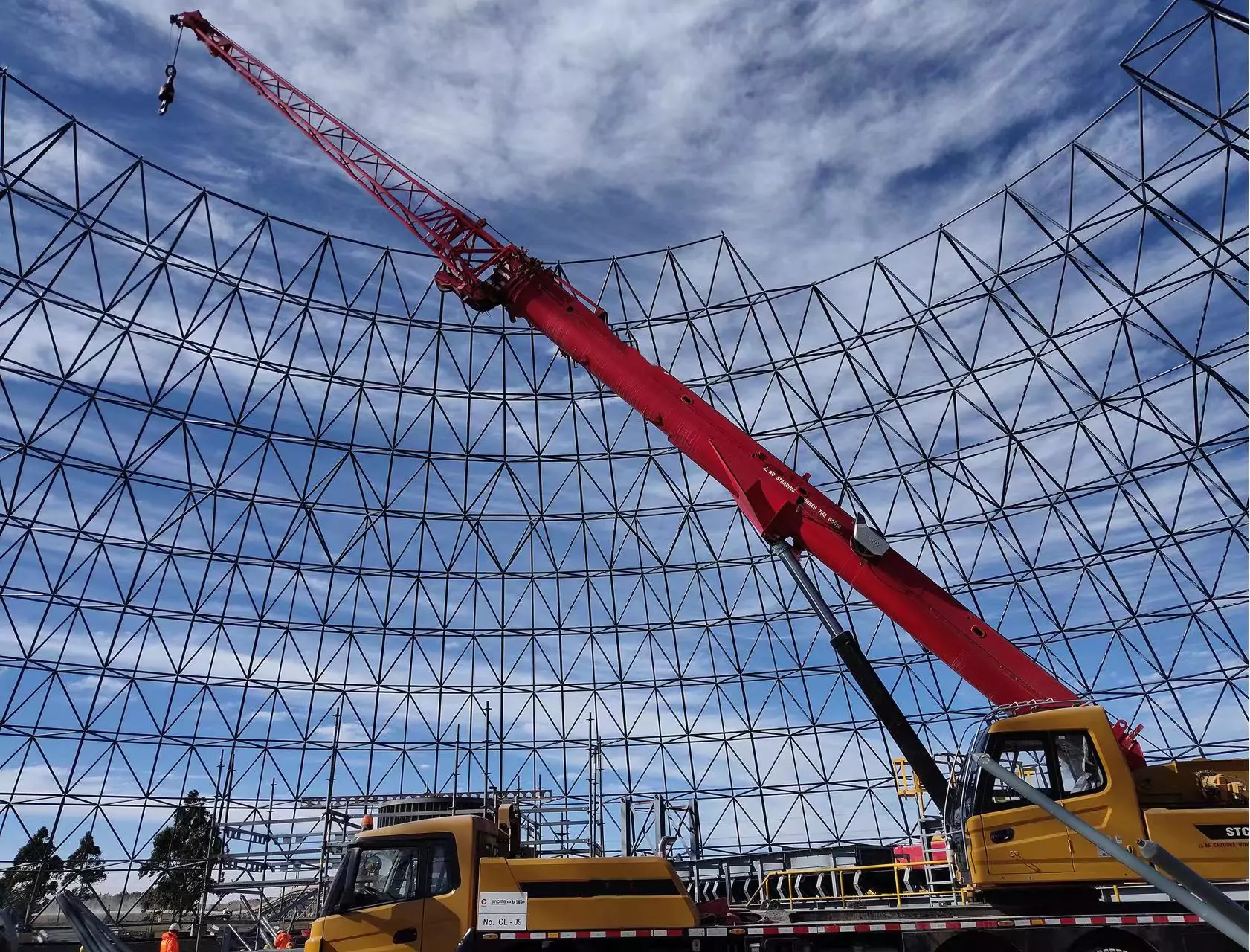 100-Ton Sany Crane