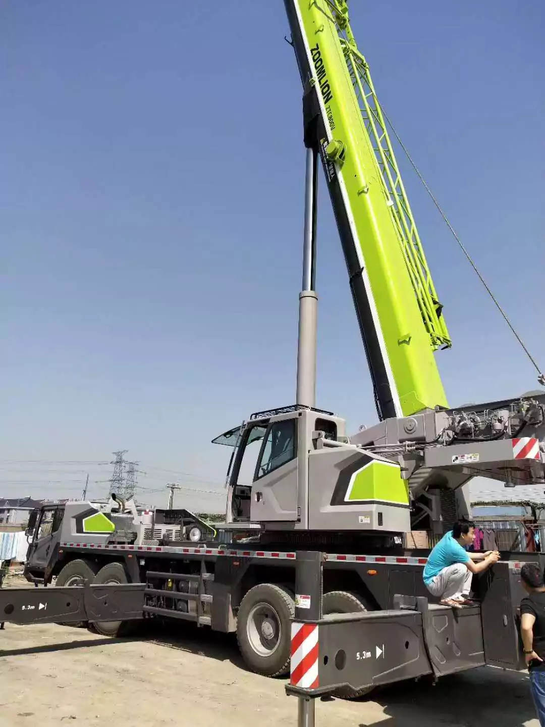 zoomlion truck crane