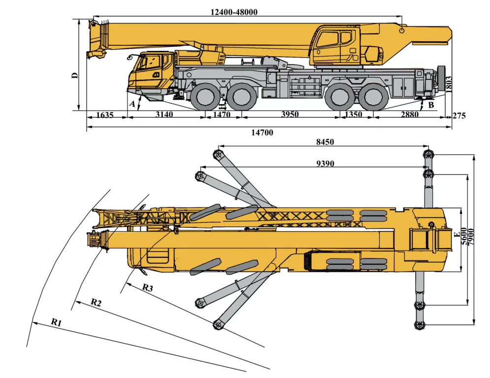 XCT75 Truck Crane