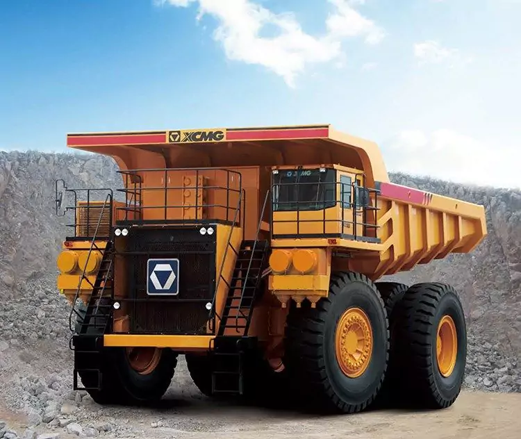 XCMG XDE130 Electric Drive Rigid Dump Truck-2