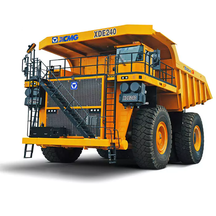 XCMG XDE240 Electric Drive Rigid Dump Truck-4