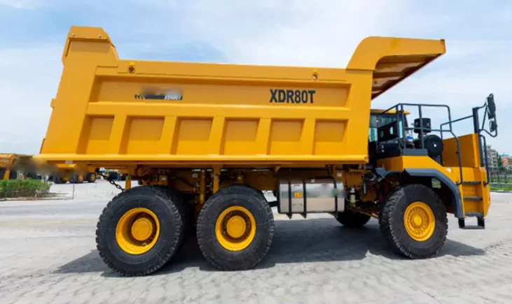 XCMG XDR80T Mechanical Drive Rigid Dump Truck-4