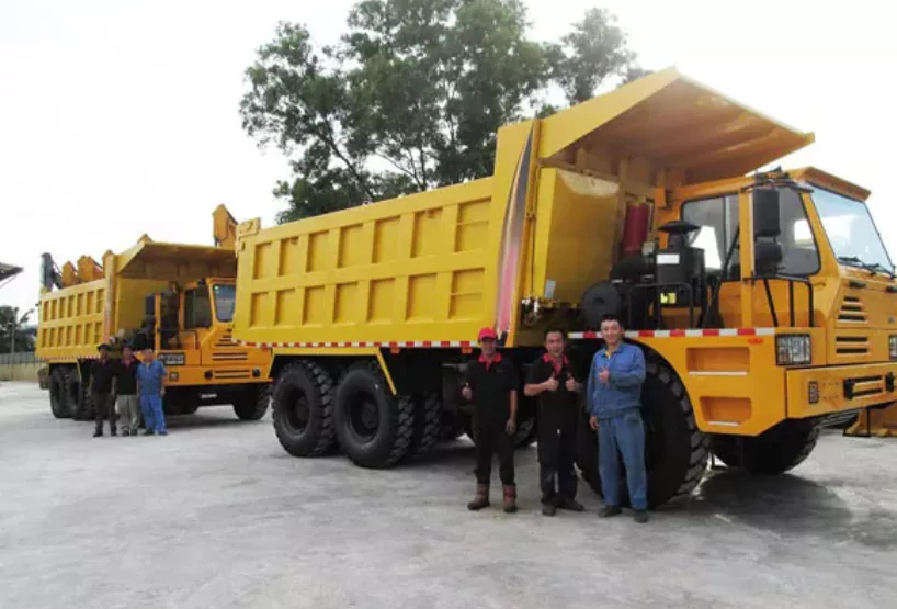 XCMG XDR80TE Mechanical Drive Rigid Dump Truck-2