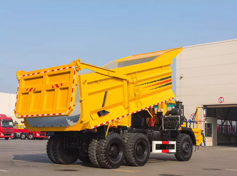 XCMG XDR80TE Mechanical Drive Rigid Dump Truck-4