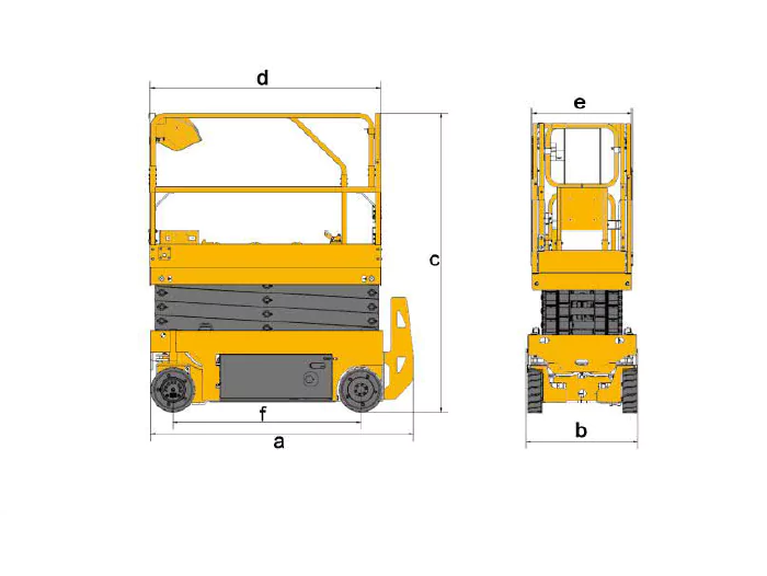 XCMG XG0807HD Scissor Lift-6