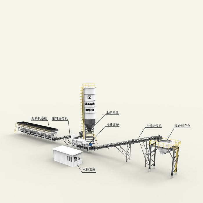 Stabilized soil mixing plant2