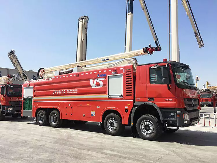 XCMG JP20C2 Water and Foam Towers Fire Truck-3