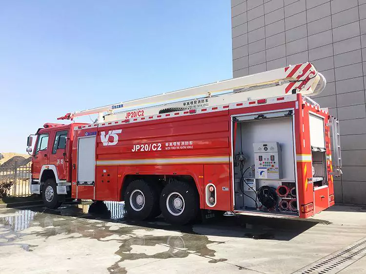 XCMG JP20C2 Water and Foam Towers Fire Truck-5