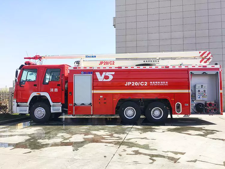 XCMG JP20C2 Water and Foam Towers Fire Truck-7