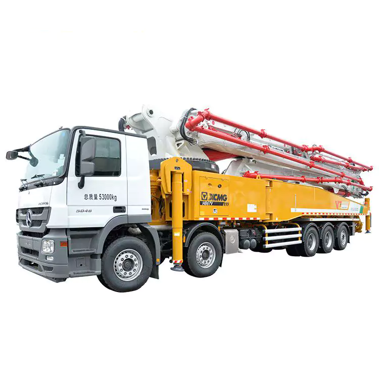 XCMG HB67V Truck-Mounted Concrete Pump-6