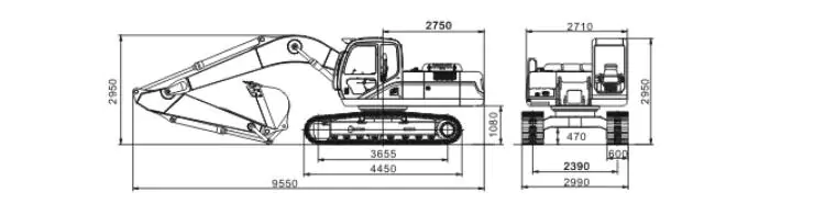 SUNWARD SWE230S Crawler Excavator-1