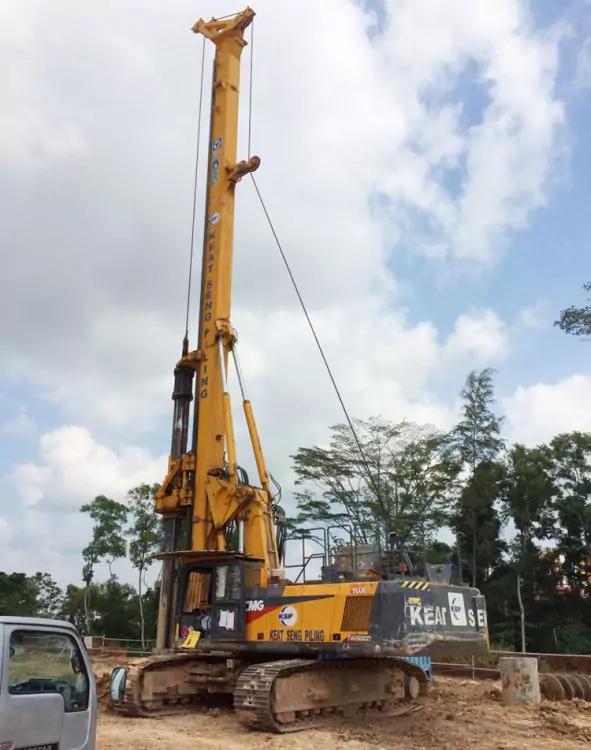 XR258E Rotary Drilling Rig