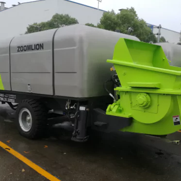 ZOOMLION HBT90.21.220SU Trailer-Mounted Concrete Pump-2