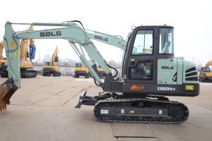 SDLG E6225H EV Electric Excavator