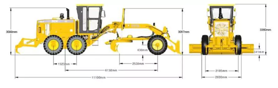 SEM 921 Motor Grader-2