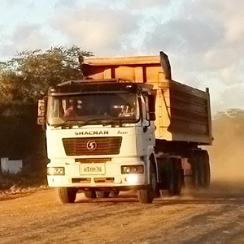 shacman dump truck f2000-4